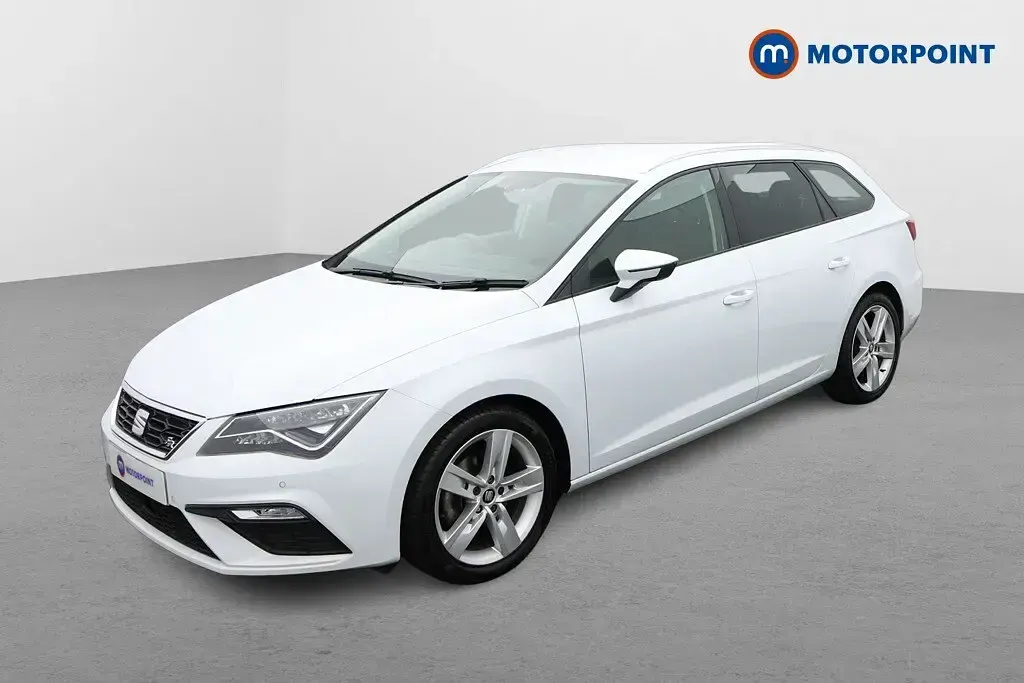 Used Seat Leon FR 131 HP (96 kW) 2019 White Estate