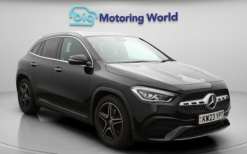 Used Mercedes GLA220 AMG line 190 HP (139 kW) 2022 Black SUV