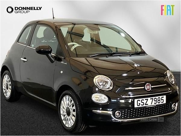 Black Used 2023 Fiat 500 Dolcevita Hatchback | £10,995 (Fair price) - Image 1/4