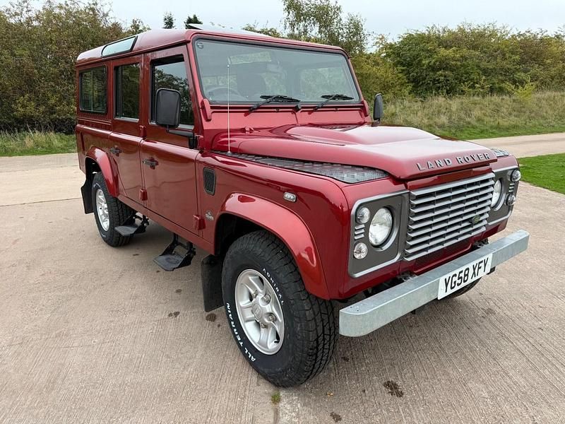 Red Used 2008 Land Rover Defender SUV | £24,500 (Fair price) - Image 1/4