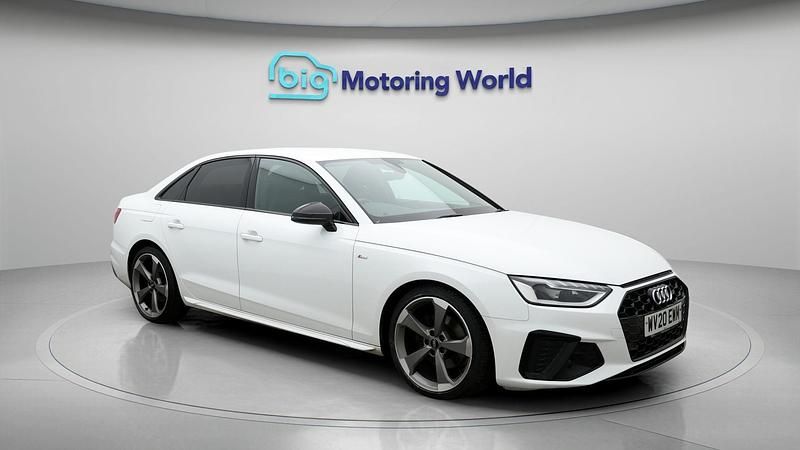 White Used 2020 Audi A4 Black Edition Sedan | £17,800 (Fair price) - Image 1/4