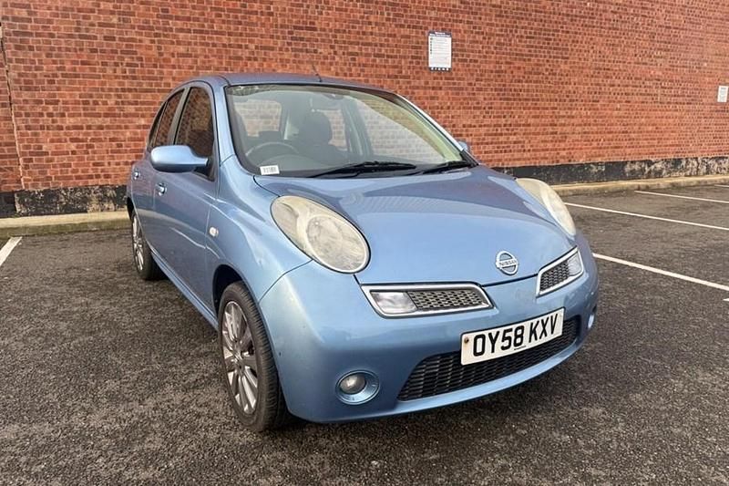 Used Nissan Micra Tekna 79 HP (58 kW) 2008 Blue Hatchback