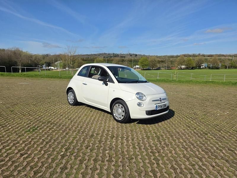 Used Fiat 500 Pop 69 HP (50 kW) 2014 White Hatchback