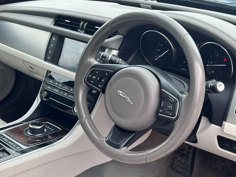 Used Jaguar XF Portfolio 180 HP (132 kW) 2017 Green Sedan