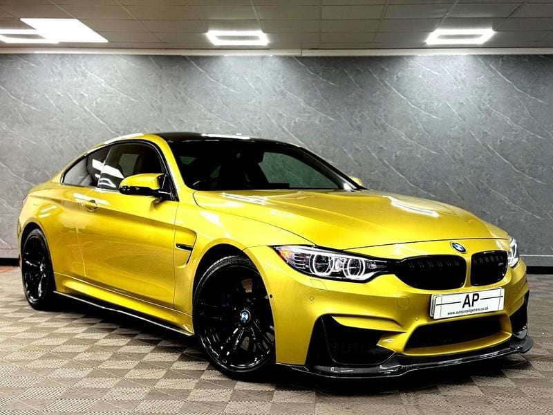 Yellow Used 2015 BMW M4 Performance Coupe | £24,490 (Fair price) - Image 1/4
