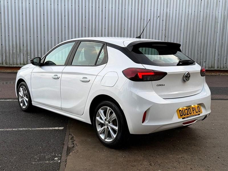 Used Vauxhall Corsa 75 HP (55 kW) 2020 White Hatchback