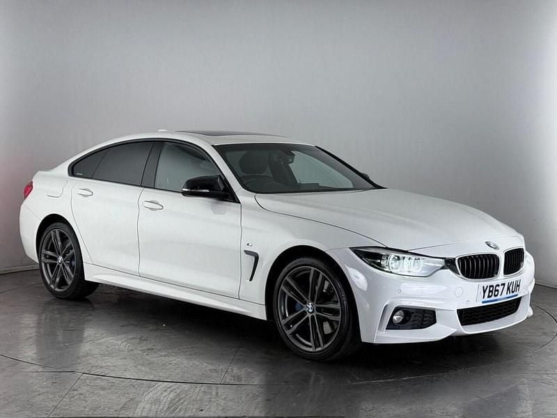 White Used 2018 BMW 420 M Sport Coupe | £16,300 (Fair price) - Image 1/3