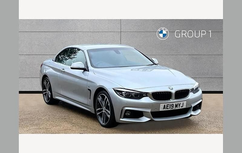 Used BMW 435 M Sport 313 HP (230 kW) 2019 Silver Cabriolet