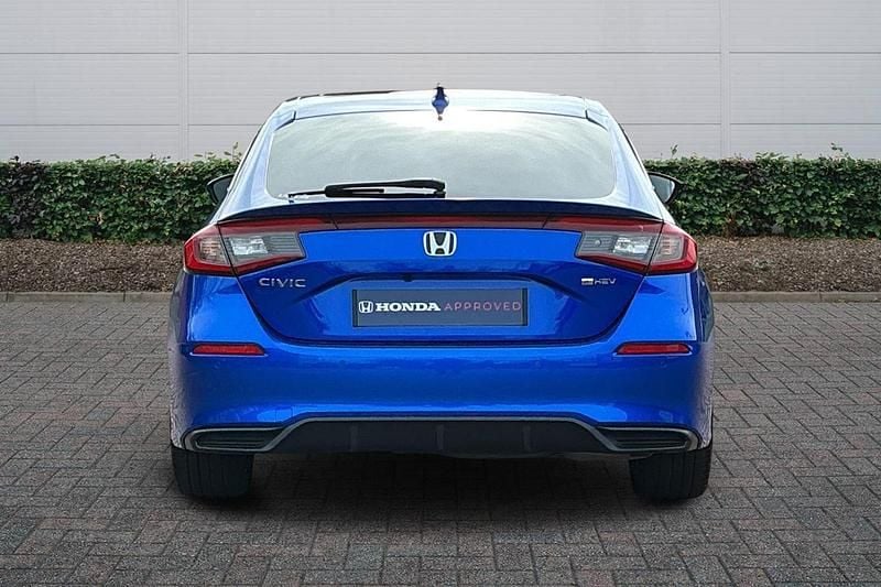 Used Honda Civic Advance 143 HP (105 kW) 2023 Crystal blue Hatchback