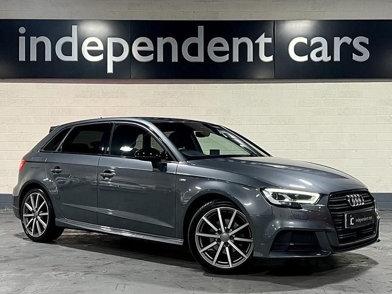 Grey Used 2020 Audi A3 Sportback Black Edition Hatchback | £17,290 (Fair price) - Image 1/4