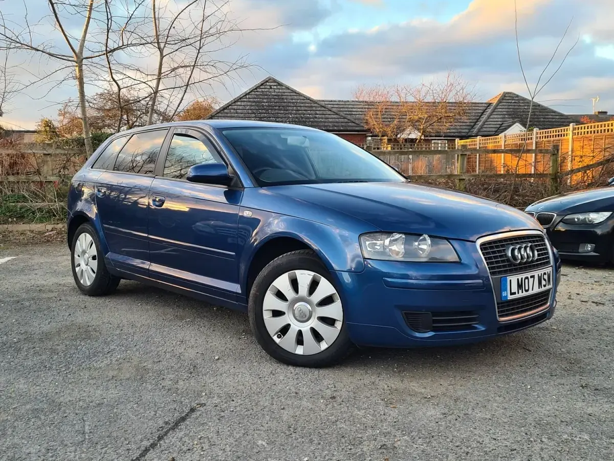Used Audi A3 Business 170 HP (125 kW) 2007 Blue Hatchback