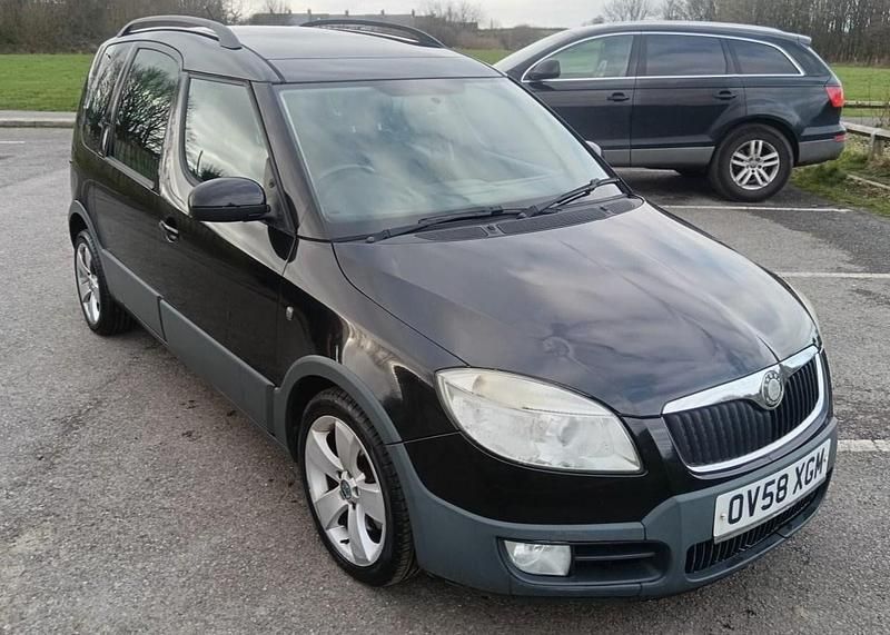 Used Skoda Roomster 105 HP (77 kW) 2009 Black MPV