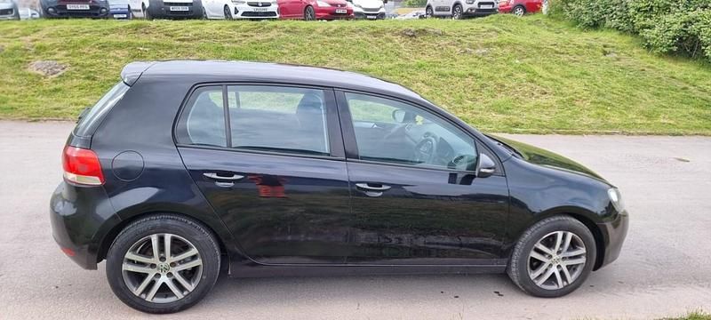 Used VW Golf VI S 2009 Black Hatchback