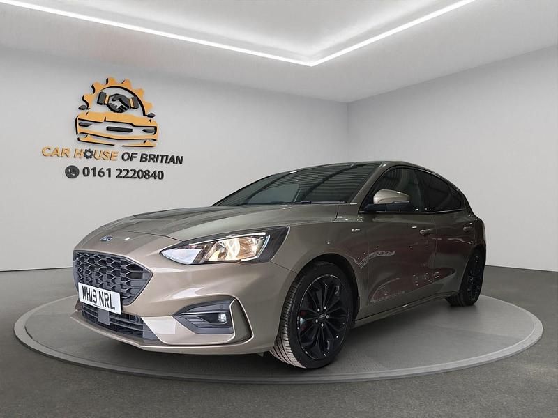 Silver Used 2019 Ford Focus ST-Line X Hatchback | £10,000 (Fair price) - Image 1/4