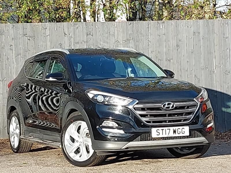 Black Used 2017 Hyundai Tucson Edition SUV | £9,998 (Fair price) - Image 1/4