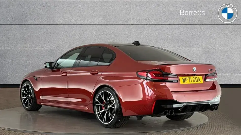 Used BMW M5 Competition Edition 616 HP (453 kW) 2021 Red Sedan