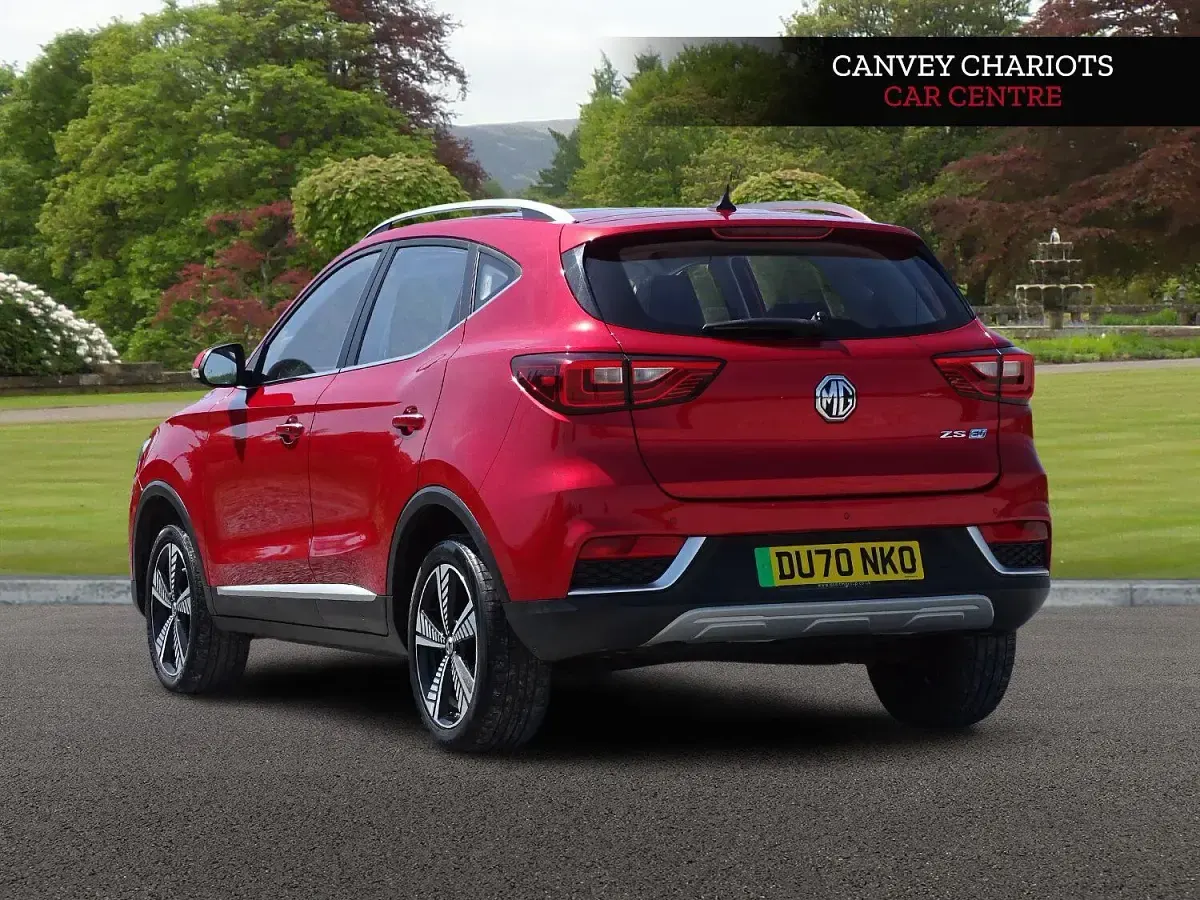 Used MG ZS Exclusive 105 kW (143 HP) 2020 Red SUV