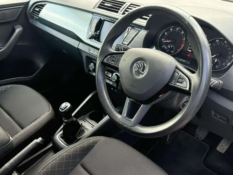 Used Skoda Fabia SE L 2015 Red Hatchback