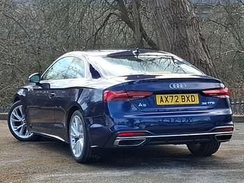 Used Audi A5 Comfort 150 HP (110 kW) 2022 Blue Coupe