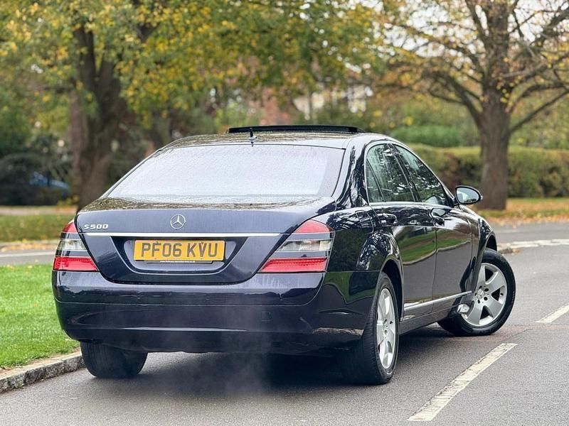 Used Mercedes S500L 2006 Blue Sedan