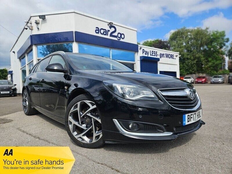 Black Used 2017 Vauxhall Insignia SRi Estate | £11,998 (Fair price) - Image 1/4