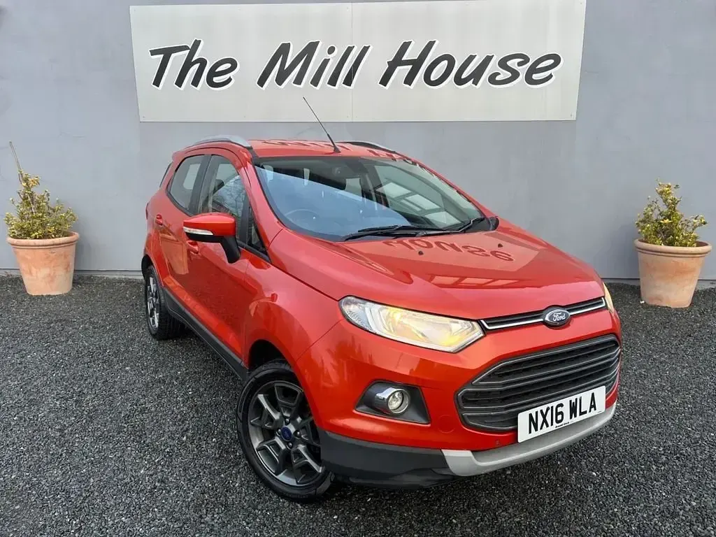 Usado Ford Ecosport Titanium 125 HP (91 kW) 2016 Vermelho SUV