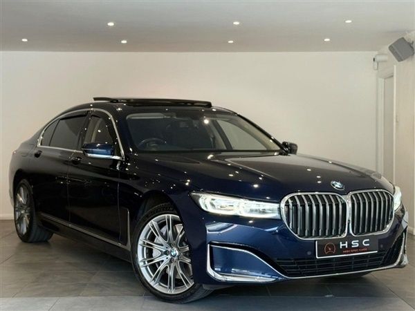 Blue Used 2022 BMW 745e Comfort Edition Sedan | £41,995 (Fair price) - Image 1/1