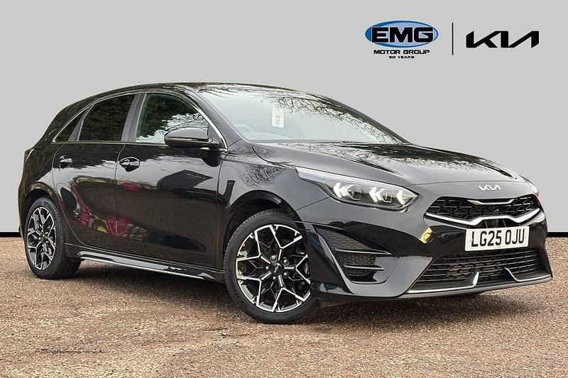 Phantom black Used 2025 Kia Ceed GT GT-Line Hatchback | £19,499 - Image 1/3