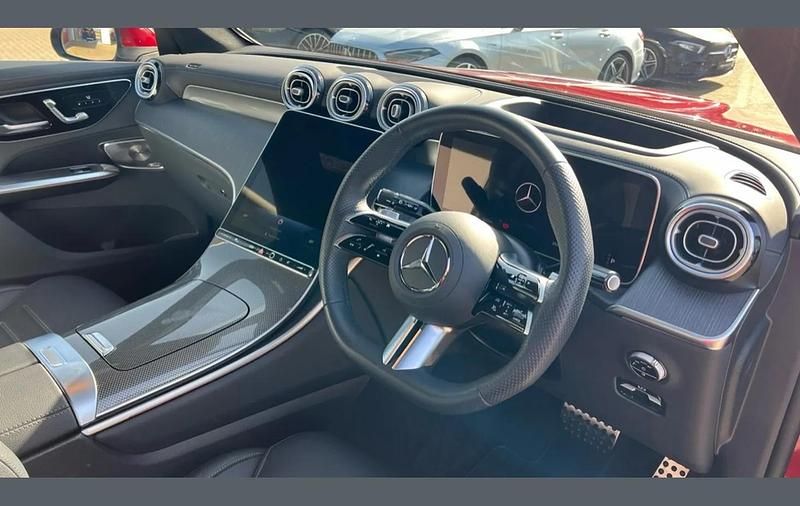 Used Mercedes GLC300e AMG Line Premium Plus 254 HP (186 kW) 2025 Red SUV
