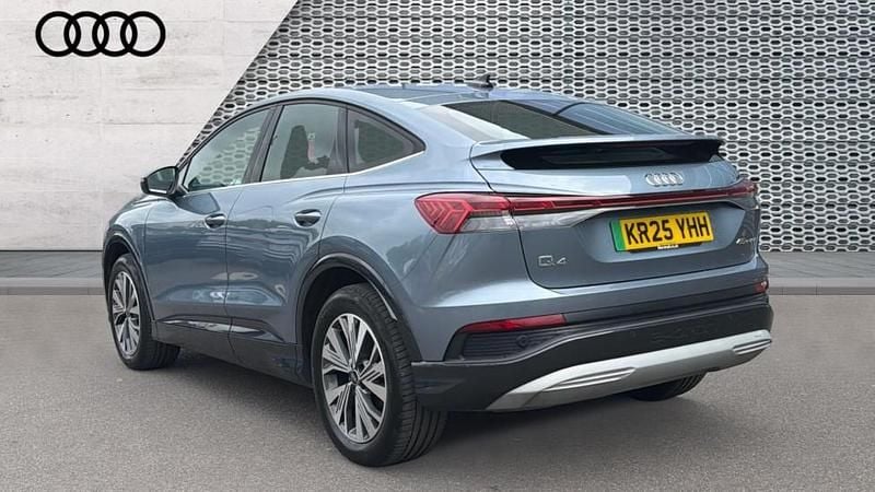 Second-hand Audi Q4 e-tron Sport 210 kW (286 CP) 2025 Albastru SUV