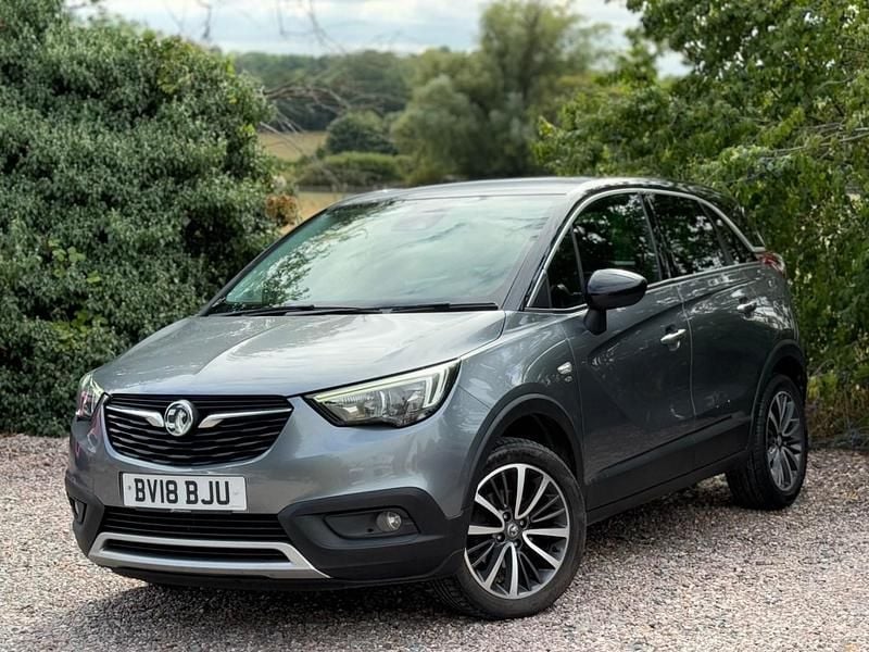 Used Vauxhall Crossland X Elite 120 HP (88 kW) 2018 Grey SUV