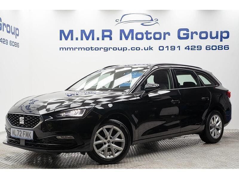 Used Seat Leon SE 110 HP (80 kW) 2022 Black Estate