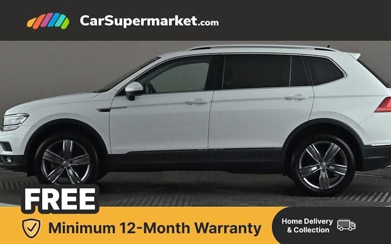 Used VW Tiguan Allspace SEL 150 HP (110 kW) 2021 White SUV