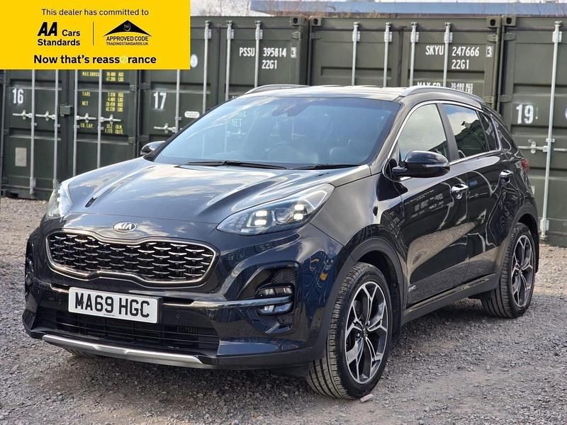 Used Kia Sportage GT-Line 174 HP (127 kW) 2019 Black SUV