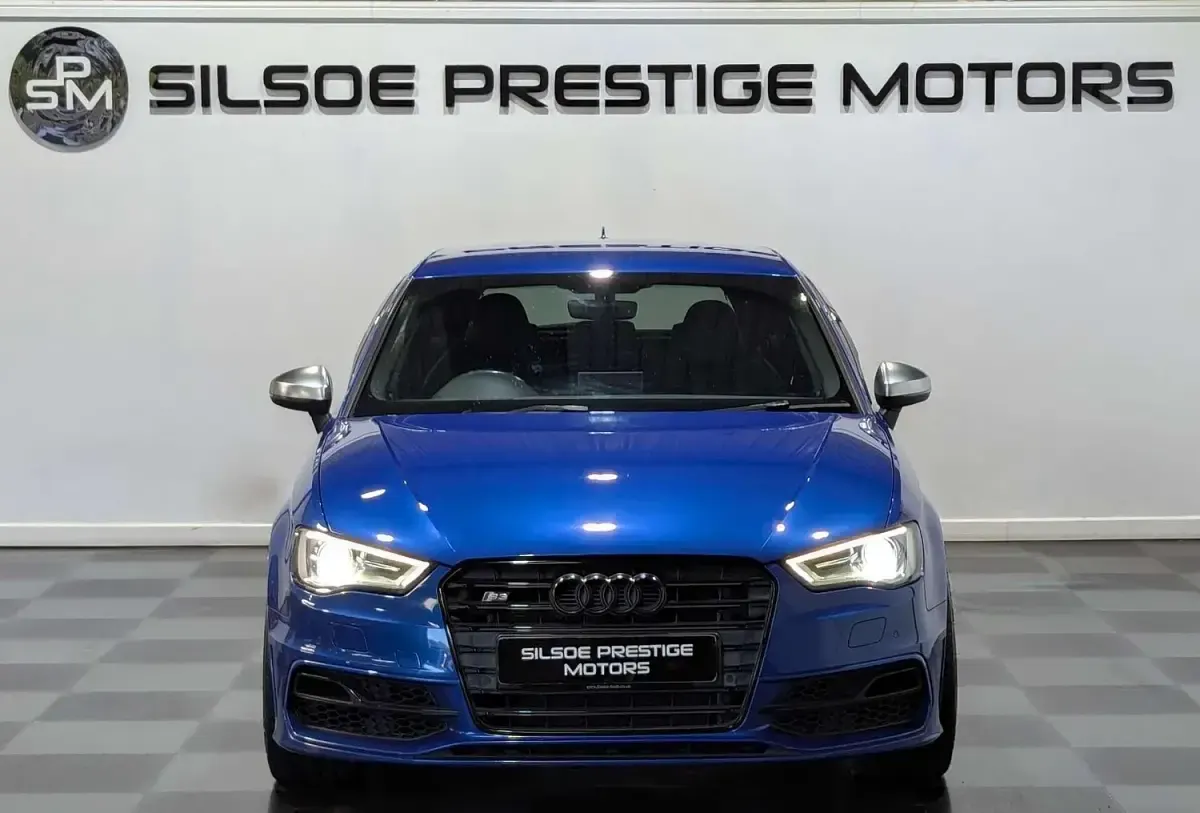 Used Audi S3 Sportback Sport 300 HP (220 kW) 2015 Blue Hatchback