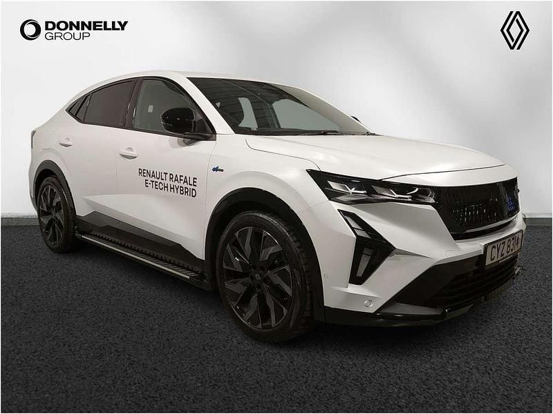 Matte satin pearl white Used 2024 Renault Rafale Techno Esprit Alpine SUV | £31,685 (Super price) - Image 1/4