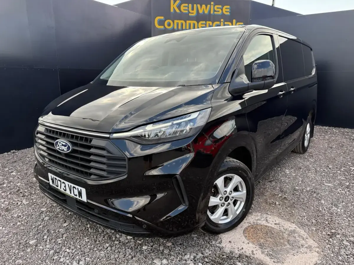 Used Ford Transit Custom Limited 136 HP (100 kW) 2024 Black Van
