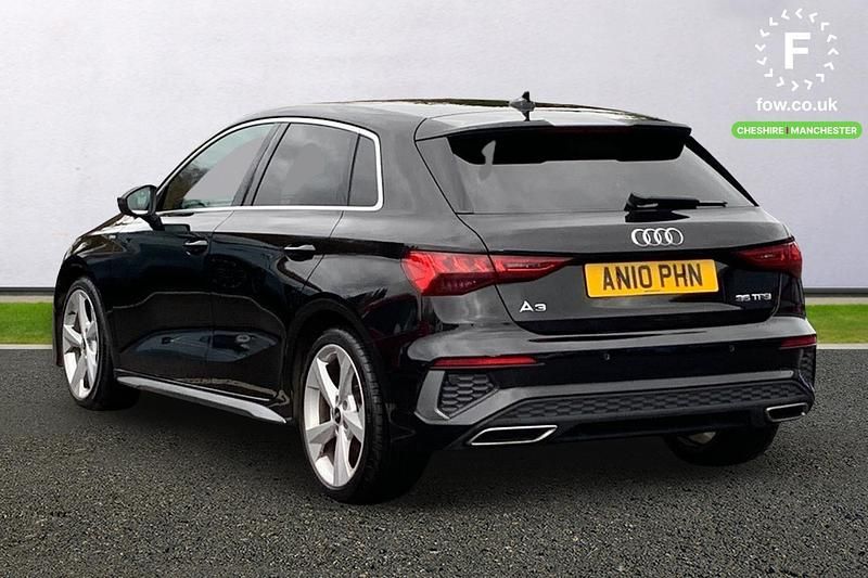 Used Audi A3 S-Line 2021 Black Sedan