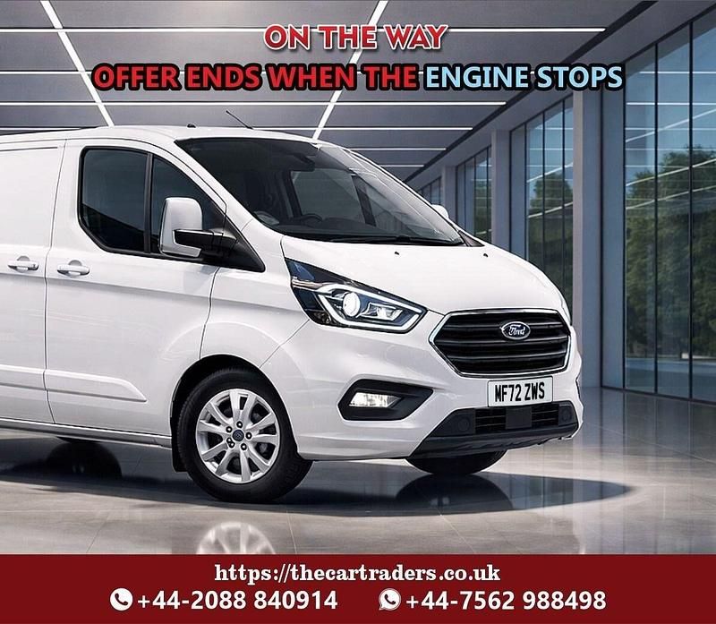 Used Ford Transit Custom Limited 130 HP (95 kW) 2022 White Van