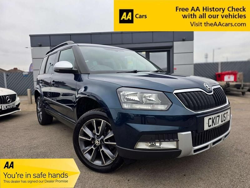 Used Skoda Yeti Outdoor SE Drive 2017 Blue SUV
