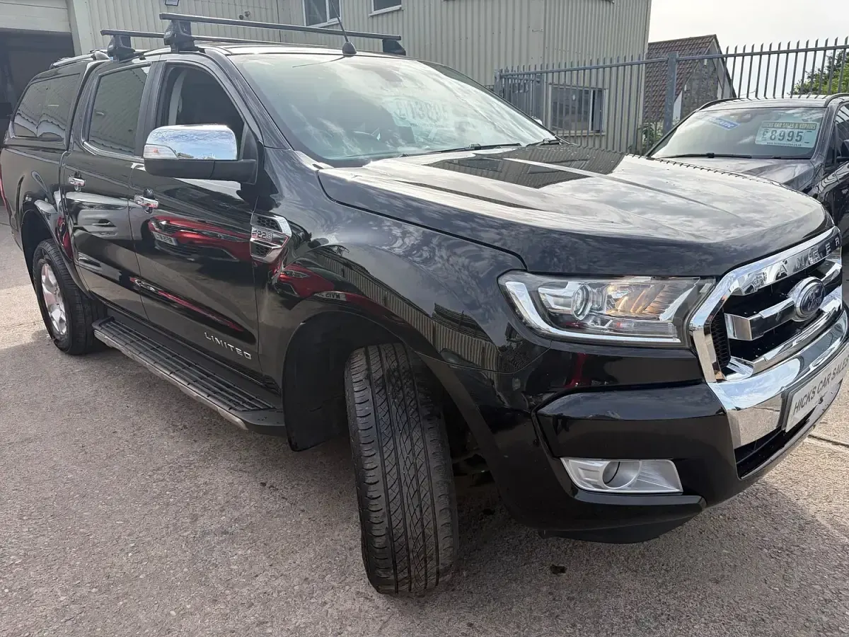 Used Ford Ranger Limited 2018 Black Pickup