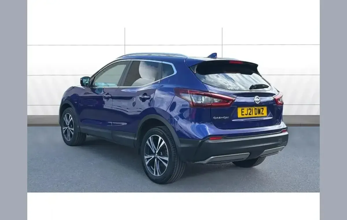 Used Nissan Qashqai N-Connecta 158 HP (116 kW) 2021 Blue SUV