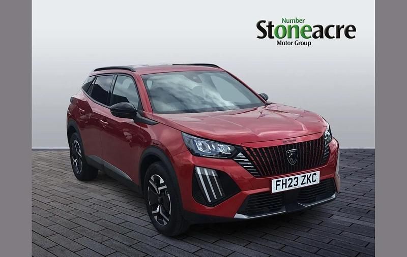 Red Used 2023 Peugeot 2008 Allure SUV | £16,969 (Super price) - Image 1/4