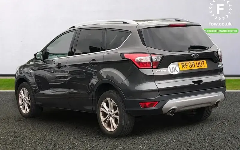 Used Ford Kuga Titanium 150 HP (110 kW) 2018 Grey SUV