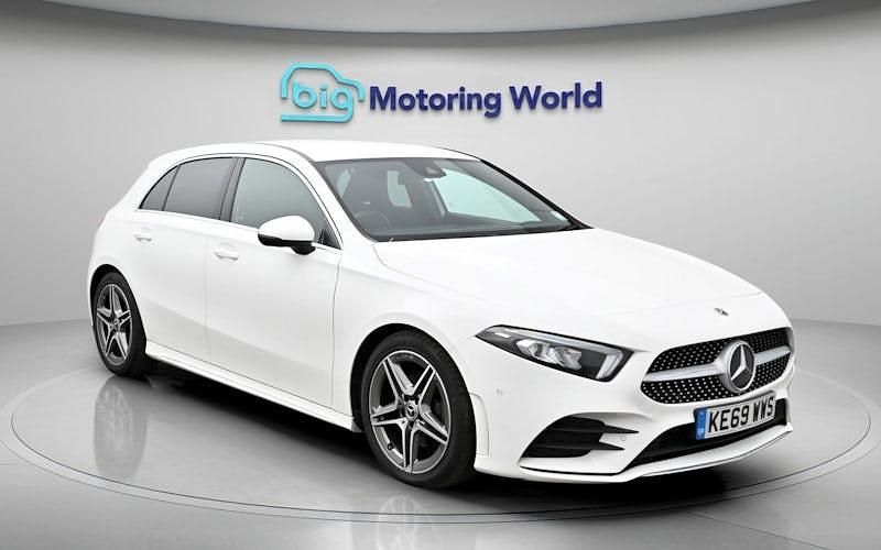 Used Mercedes A200 Executive 163 HP (119 kW) 2020 White Hatchback