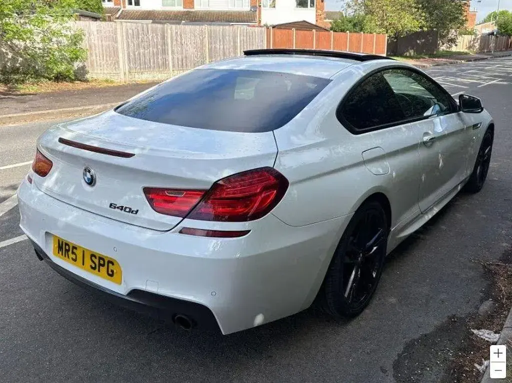 Used BMW 640 M Sport 2013 White Coupe