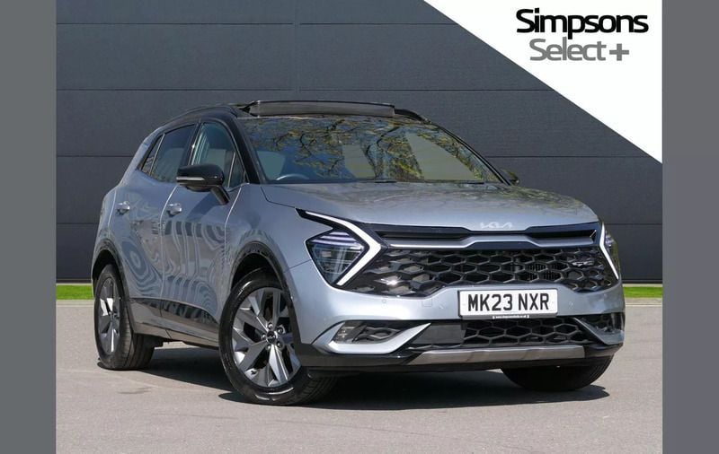Silver Used 2023 Kia Sportage GT-Line S SUV | £28,495 (Fair price) - Image 1/4