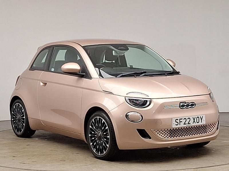 Used Fiat 500e Icon 86 kW (118 HP) 2022 Gold Hatchback