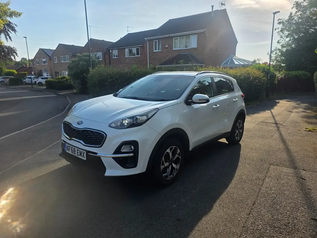 Used Kia Sportage 130 HP (95 kW) 2018 White SUV