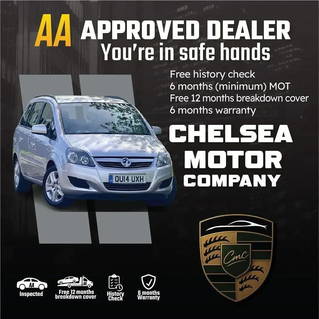 Second-hand Vauxhall Zafira 120 CP (88 kW) 2014 Argintiu Monovolum